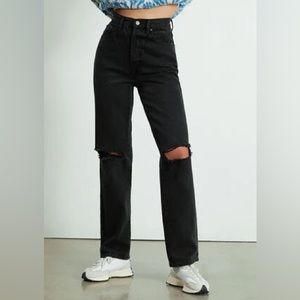 PacSun Black Dad Jeans